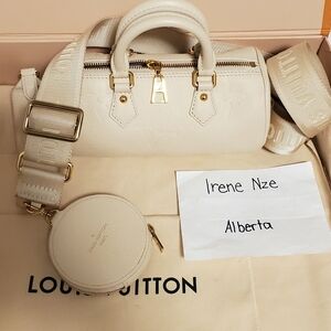 Louis Vuitton Empreinte Monogram Giant Papillon BB and Detachable Strap